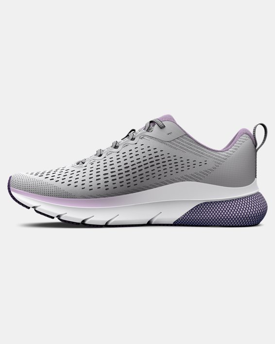 Women's UA HOVR™ Turbulence Running Shoes in Gray image number 1